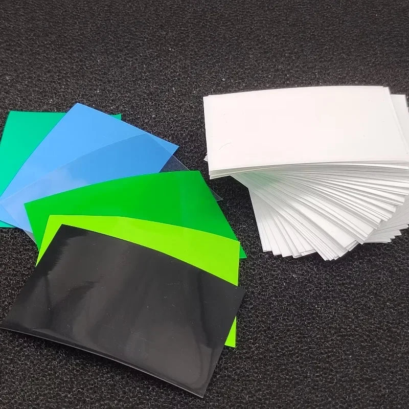 100Pcs 32650 Lithium Cell PVC Heat Shrink Wrap Tube Insulation Sleeve Battery Protective Skin Cover
