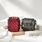 Honeycomb Marbled Resin Cylinder Sleeve Fat Tube Decorative Display Holder Round Resin Tube Accessories for Display Ornament