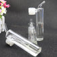 1set Alfah Hookah Base Clear Glass Pipes Silicone Adapter Portable Filter Mouthpiece Accessories