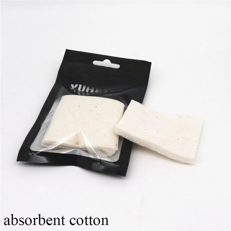 Organic 100% Cotton absorbent cotton Soft Pad 50x60mm Clean Cotton DIY Filling Material