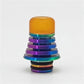 1PC 510 810 Drip Nozzle Tower Shaped Stainless Steel Resin Straw Joint