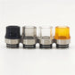 1PC 810 Acrylic Stainless Steel Drip Tip with Holes, Anti-Spitback Straw Joint