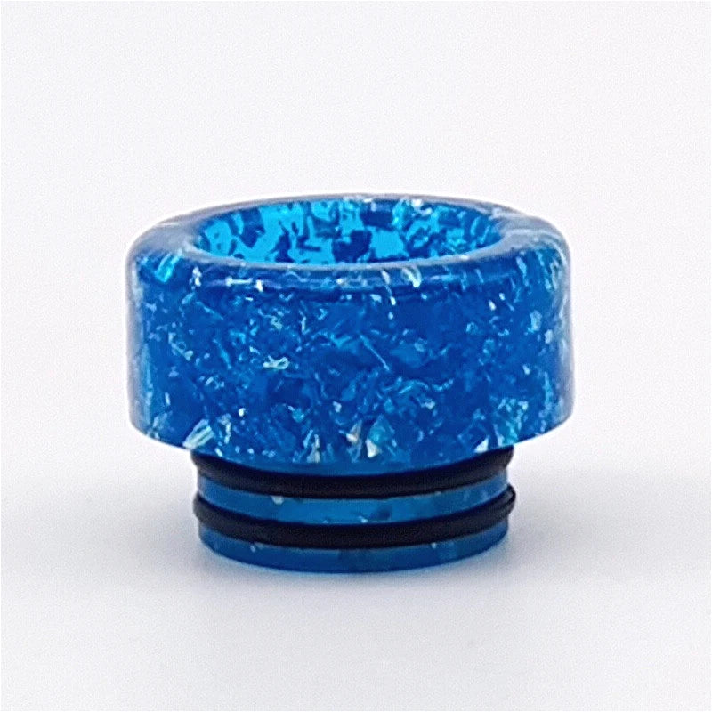 1PC Drip Tip 810 Resin Glitter Wide Bore Straw Joint