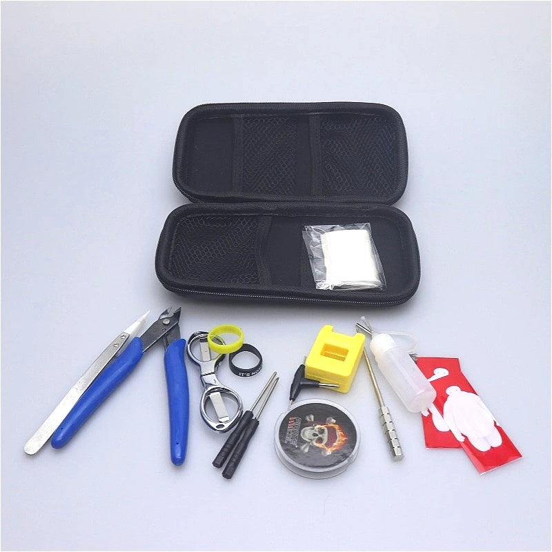 Pirate V3 14 in 1 DIY Tool Set | Portable DIY Dripping Atomizer Coil Winding Tool Kit