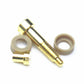 1Kit Fasteners Bolts 510 Pin Copper Center Screw with PEEK Insulating Cap for ZX MESH BISHOP BI2HOP Kuma Dead Rabbit 4 Ripley