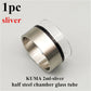1PC Full steel chamber half steel chamber straight tube for KUMA 2ml 4.5ml 6ml KUMA nano Kit 2ml 6ml Hardware Accessories