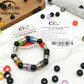 FATUBE Multicolor Acrylic & Stainless Steel Beads, DIY Jewelry Accessories for Bracelets, Necklaces, Charms and Handmade Crafts