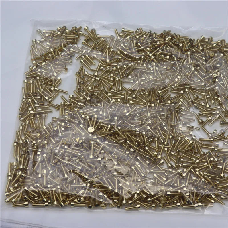 1Kit Fasteners Bolts 510 Pin Copper Center Screw with PEEK Insulating Cap for ZX MESH BISHOP BI2HOP Kuma Dead Rabbit 4 Ripley