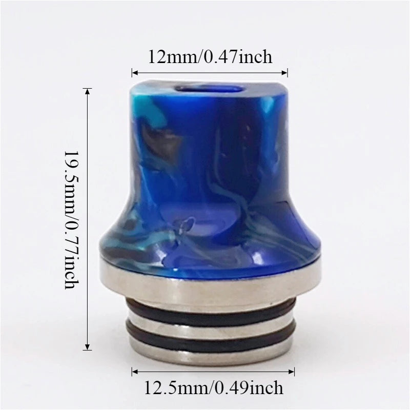 1PC 810 STRAW JOINT Stainless Steel Resin Flat Detachable Straw Joint