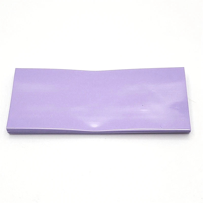 10pcs/pack 18650 Lithium Battery PVC Heat Shrinkable Film Battery Skin Heat Shrinkable Sleeve