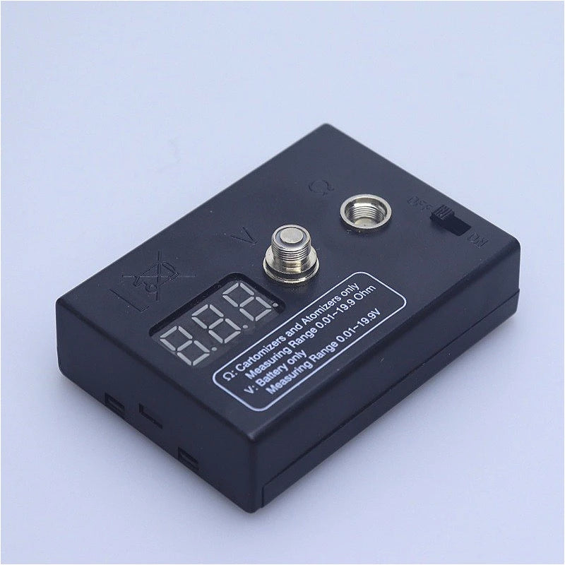 Ohm Tester Version 2|Digital Resistance and Voltage Tester for Measuring Electronic Products DIY Tool Accessory