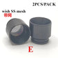 810 Stainless Steel with Filter Screen, Anti Explosion Oil Stainless Steel Straw Joint
