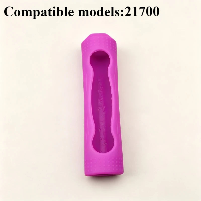 1PC Soft Silicone Decor Protective Sleeve Anti-Slip Shockproof Keychain Pendant Cover