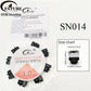 FATUBE Mixed Color Aluminum & Glossy Black Round Ball Spacer Loose Beads for DIY Bracelet Handmade Jewelry Making Parts