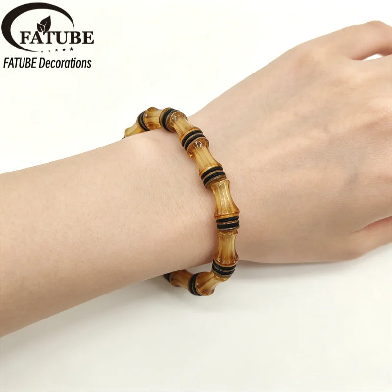 DIY Bracelet Making Accessories Kit Multicolor Tube Beads Spacer Beads 1.0mm Crystal Elastic String Handcraft Jewelry Supplies