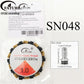 FATUBE DIY Jewelry Making Beads Kit Metal Plastic Tube Spacer Beads with Crystal Elastic Thread for Bracelet Necklace DIY Parts