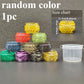 Honeycomb Marbled Resin Cylinder Sleeve Fat Tube Decorative Display Holder Round Resin Tube Accessories for Display Ornament