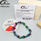 FATUBE DIY Handmade Jewelry Making Kit Tube Spacer Beads Metal Round Loose Beads Crystal Elastic Thread Set For Craft Supplies
