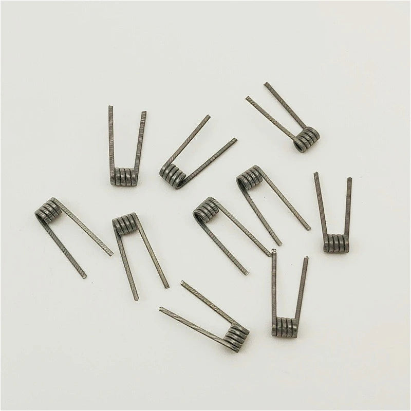 Finished Fancy Heating Wires Alien, Clapton, Twisted, Hive, Tiger, Quad Type - DIY Repair Accessory for RDA/RTA  Atomizers