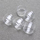 Clear Black Straight Bubble Glass Tube PCTG Glossy Knurling Tube for Kuma 2ml 4.5ml 6.5ml KUMA Combi Tank 2ml 4ml Accessory