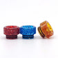 1PC Drip Tip 810 Resin Glitter Wide Bore Straw Joint