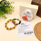 Multi Color FATUBE Spacer Beads Metal Plastic Loose Beads DIY Handmade Bracelet Jewelry Craft Making Kit With Elastic Thread