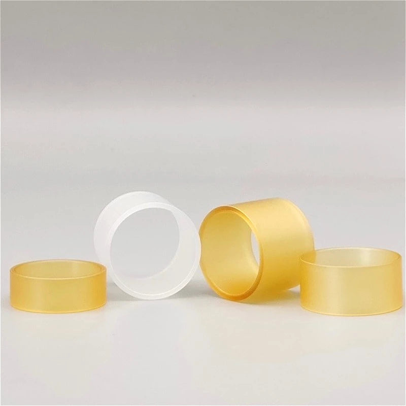 Plastic High Temperature Glossy Tube with Measuring Cup - For Measuring/Storing Small Amounts of Liquid