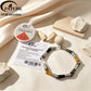 FATUBE Metal Plastic Tube Beads DIY Bracelet Making Kit with 1.0mm Crystal Elastic Thread Handmade Jewelry Spacer Beads Suppiles