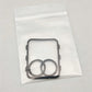 Seal Ring Set Square Silicone Gasket Glass Sheet Accessories for Boro CP2/CP3/CP5