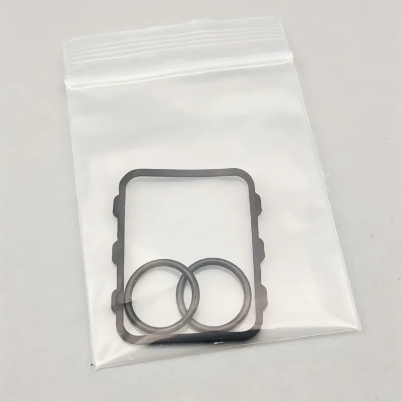 Seal Ring Set Square Silicone Gasket Glass Sheet Accessories for Boro CP2/CP3/CP5