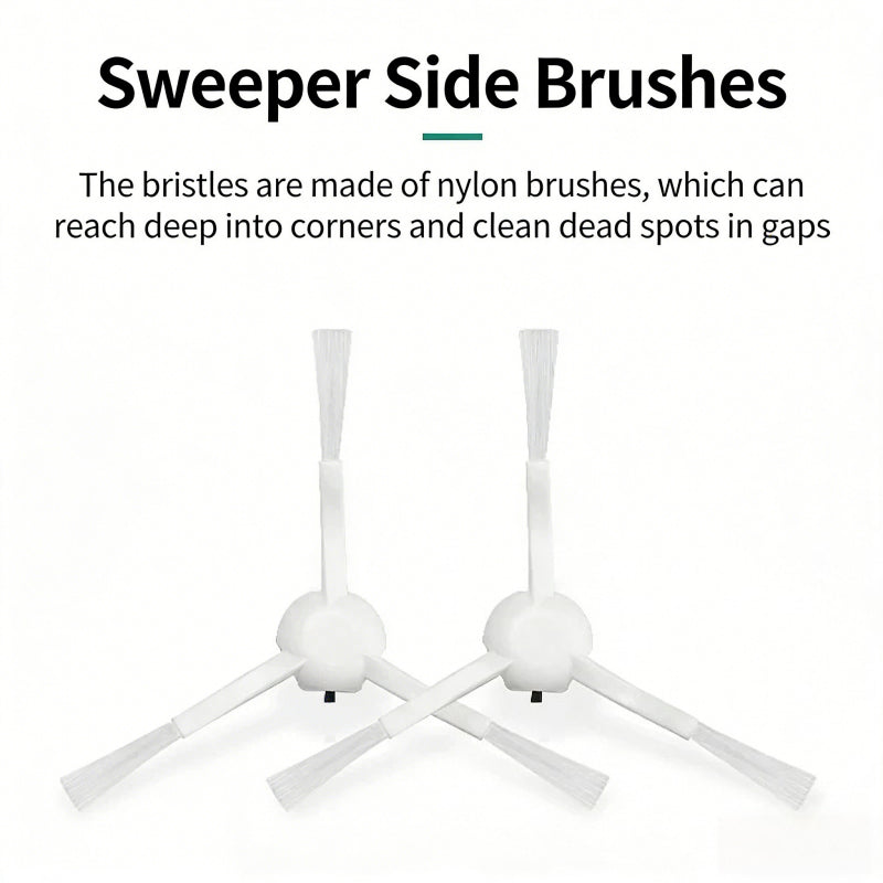 Replacement Parts for Mi Robot Vacuum-Mop All-Rounder 1S/2S/3S & Self-Cleaning 2 Pro | Main Brush, Filter, Mop Cloth