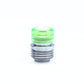 510/BB wide mouth Intergrated stainless steel and acrylic/510 DRIP TIP With Button set XBONE Colorful  Aluminum DRIPTIPS Straw Joint