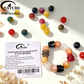 Small Waist Resin Loose Beads and Elastic Thread Set, Handmade DIY Bracelet Jewelry Making Supply Kit.