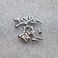 BI2HOP Stainless Steel Air pin Intake screw 1 pair（2PCS）Airflow Control Screws