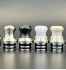 DDSX 1PC Billet Box BB /510 Sparrow Stainless Steel Plastic POM PEI Quick-Release Drip Tip Random Color