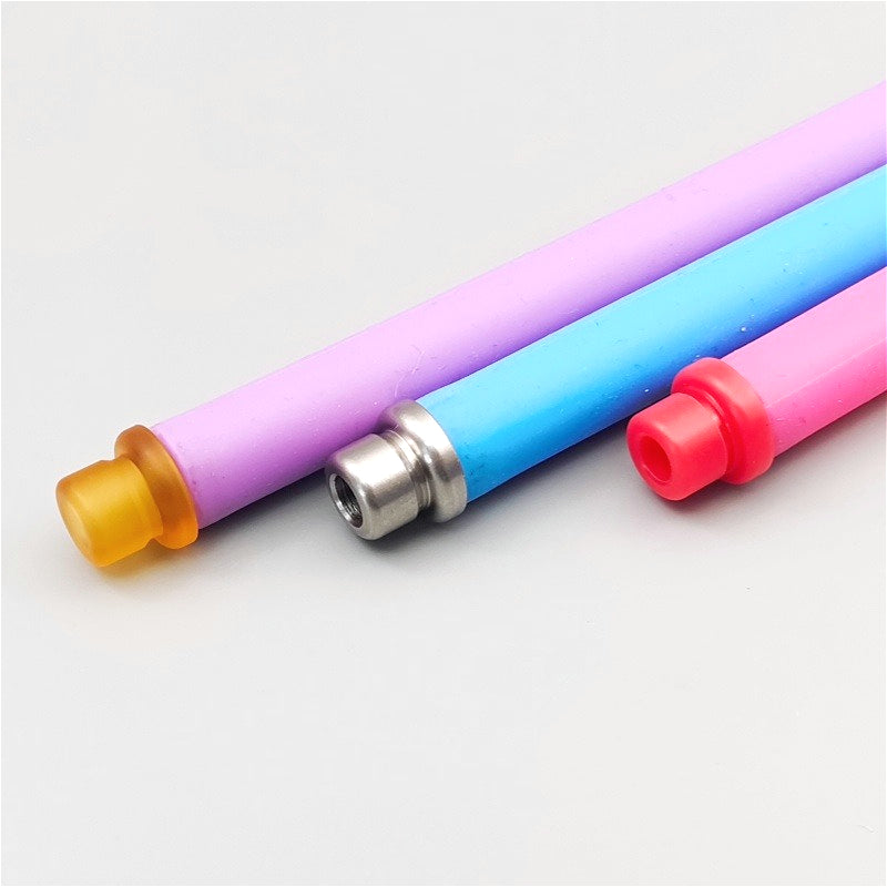 1PC 510 STRAW JOINT Medium Short Stainless Steel Metal Plastic Straw Joint