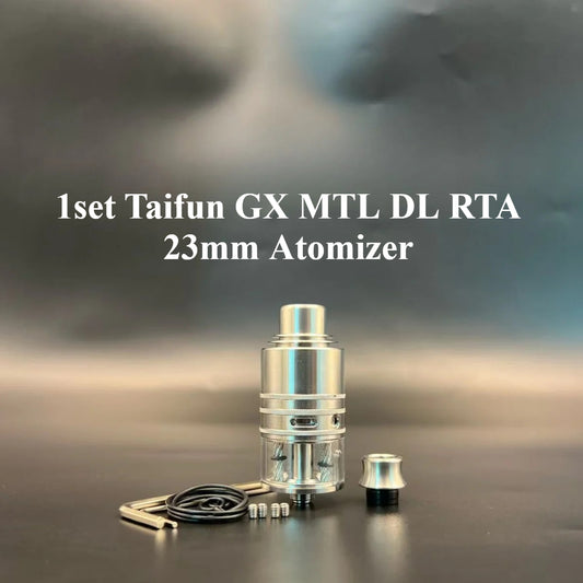 DDSX 1set Stainless Steel DIY Coil Head for Taifun GX MTL DL RTA 23mm Atomizer Device