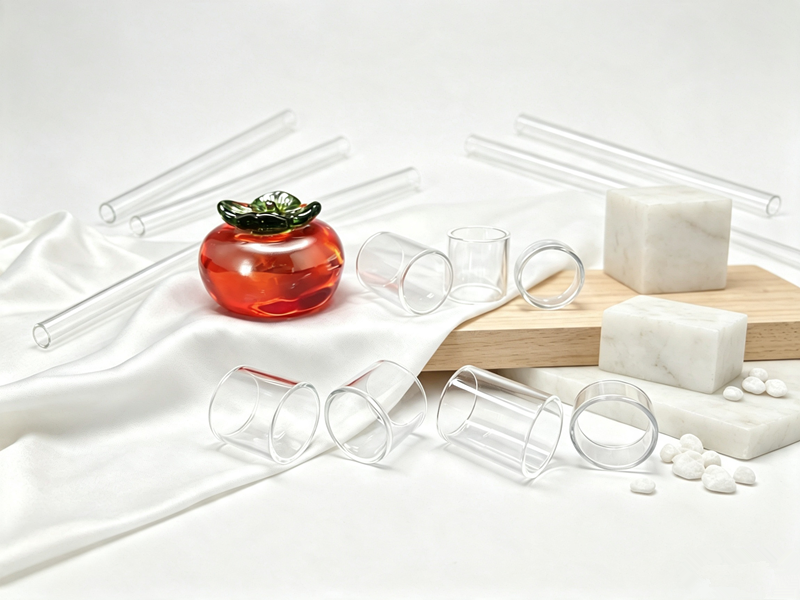 Straw Joint Borosilicate Glass Straw Joint OD23 OD23.5 Straight Hollow Drinking Glass Tube Replacement Fittings.