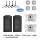 Consumables & Accessories for Ecovacs T50 PRO Robot Vacuum:Dust Bag,Mop Cloth,Cleaning Solution,Rolling Brush,Side Brush,Filter