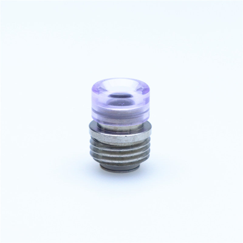 510/BB wide mouth Intergrated stainless steel and acrylic/510 DRIP TIP With Button set XBONE Colorful  Aluminum DRIPTIPS Straw Joint