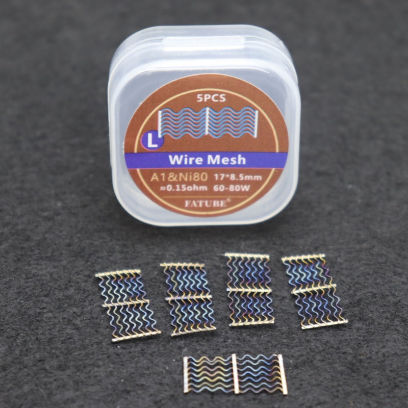 A1&NI80 mesh coil 0.2ohm/0.16ohm/0.15ohm for Zeus X Mesh RTA Kylin M Profile M Profle RDTA 5pcs/box