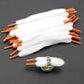 Straw Joint Oil Guide Cotton Wool Organic Bacon for DIY Prebuilt Coil Orange Black White Shoelace Cotton 1Bag