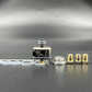 DDSX 1set New 909 NUGG 316 Stainless Steel Single Coil Design Rebuildable Atomizer Kit with 3 Air Pins