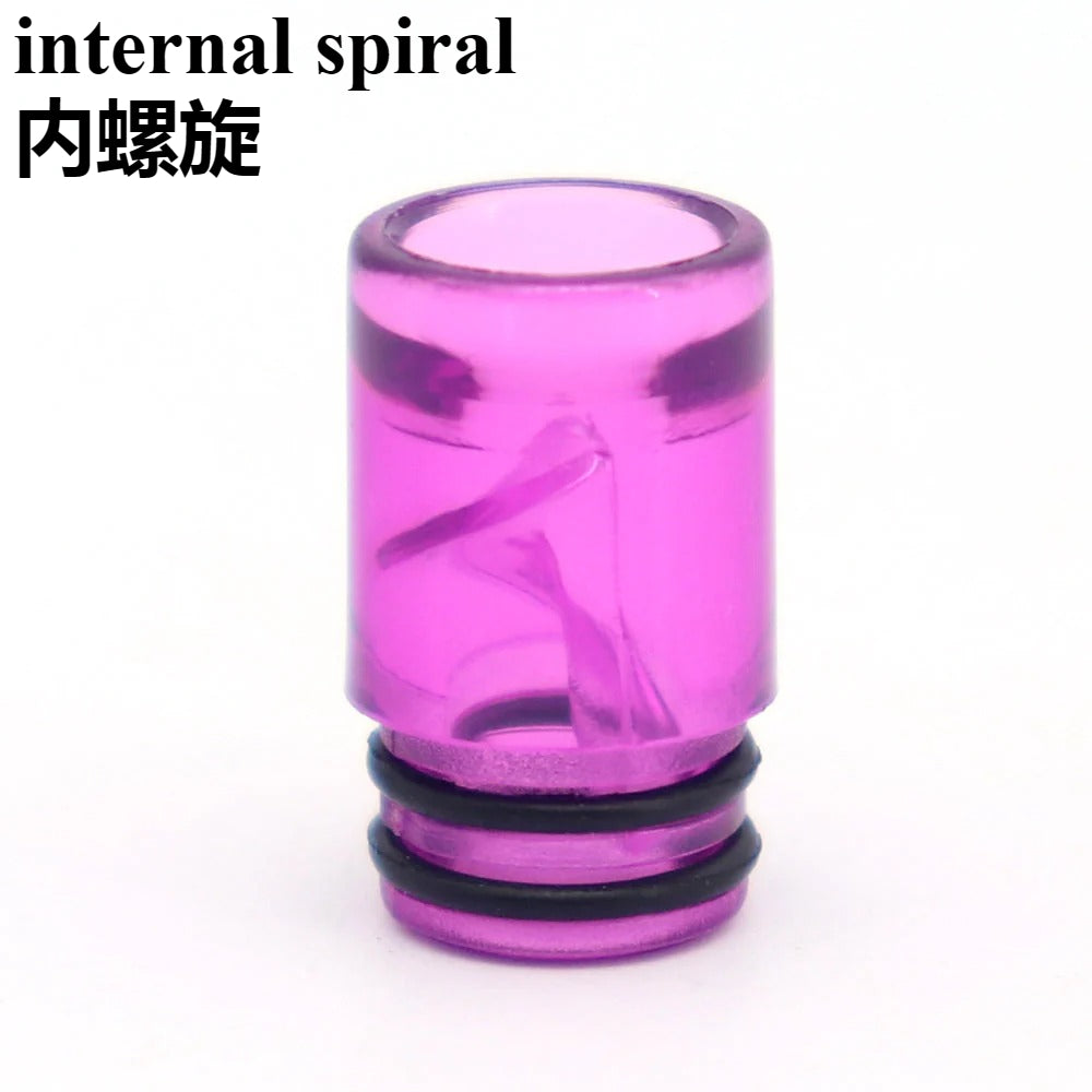 6PCS 510 810 Internal Spiral Plastic Straw Joint