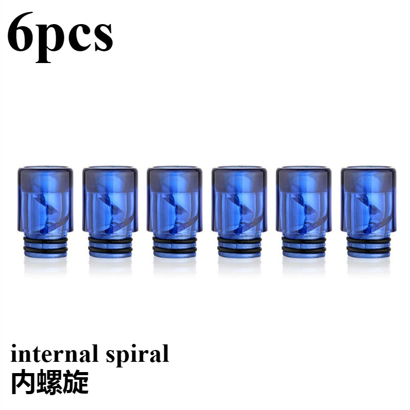 6PCS 510 810 Internal Spiral Plastic Straw Joint