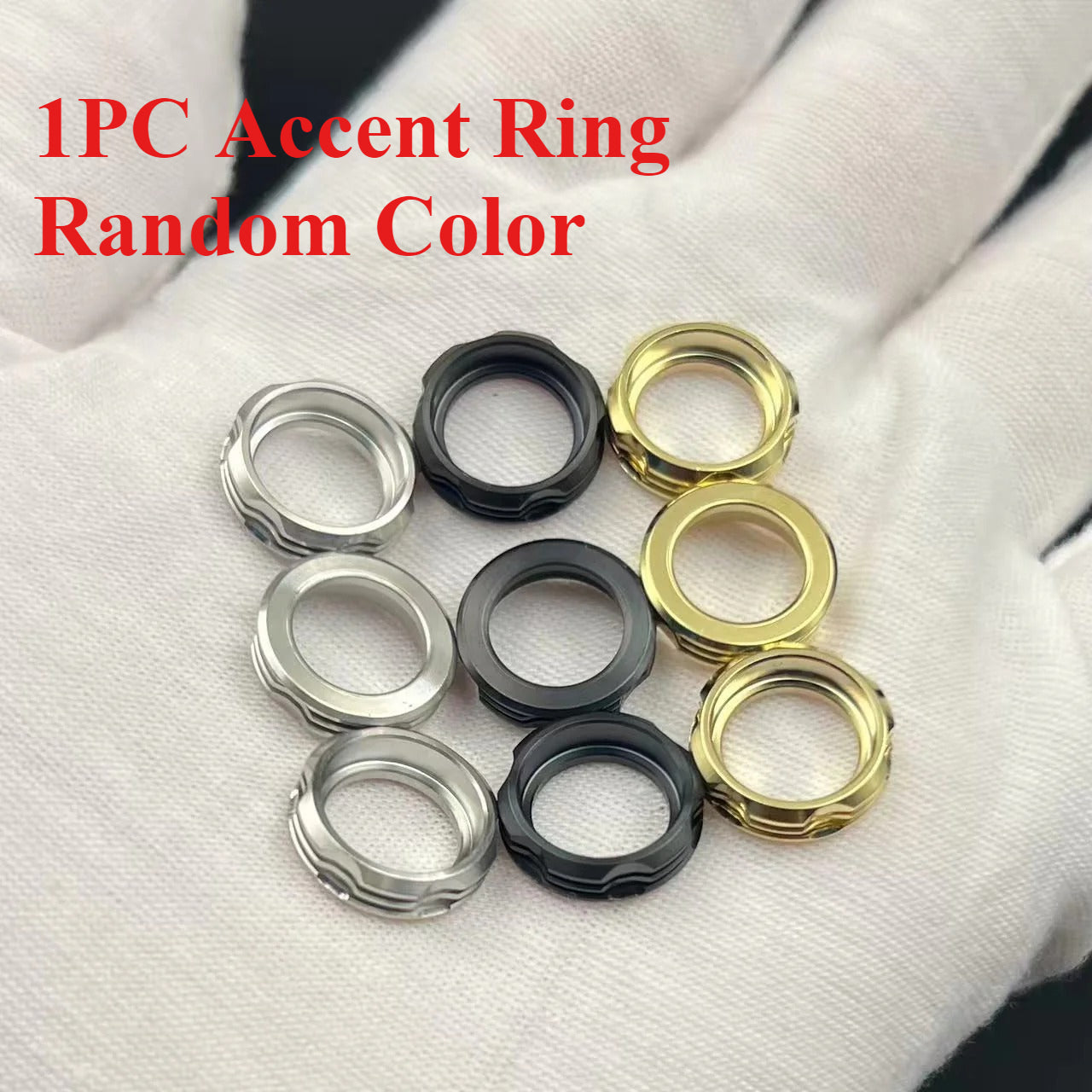DDSX New 415 Stainless Steel Drip Tip Decorative Ring for 510 Drip Tip Decotative Accessory