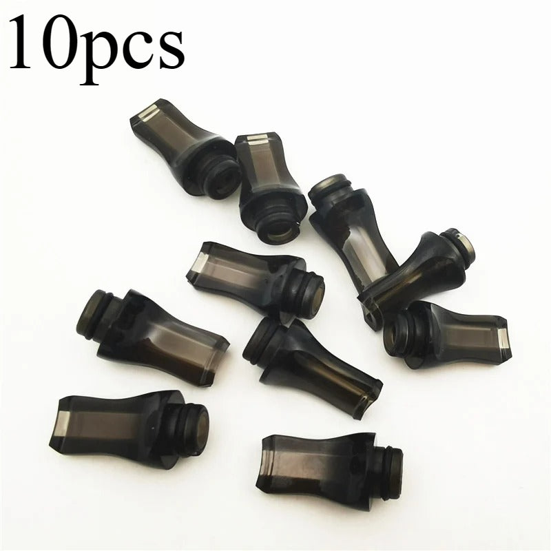 10PCS 510 Flat Mouth Plastic Acrylic Straw Joint