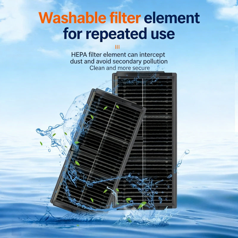 Compatible for Xiaomi MiJia Omni M30S B103CN Vacuum Cleaner Parts Main Brush Dust Bag HEPA Filter Side Brush