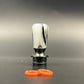 DDSX 1PC 510 Stainless Steel Resin Drip Tip - Heat Resistant 3mm Bore Detachable Resin Mouthpiece