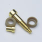 1Kit Fasteners Bolts 510 Pin Copper Center Screw with PEEK Insulating Cap for ZX MESH BISHOP BI2HOP Kuma Dead Rabbit 4 Ripley